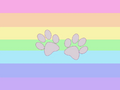 Nonrealisonagender Flag by Fandom user HelenDaMelon[1][2]