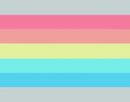 Alternate fluidflux flag by Mogai Genders Wiki user Double-Bi
