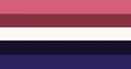 Alternative genderfluid flag by dianxiahsoka on Twitter. [Citation needed]