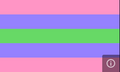 Trigender flag by unknown.