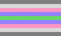 Alternate Tridemigender Flag by anonymous Fandom user[1]