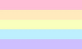 Gummy Bear Milkshake flag without symbol by Tumblr user kiruliom[1]