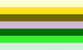 Alternative nonbinaryflux flag by beyond-mogai-pride-flags on Tumblr on February 14th 2021 [9]