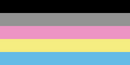 Polygender flag by unknown