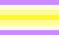 Alternate NbtNb flag by Tumblr blog beyond-mogai-pride-flags