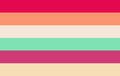 Friends-to-lovers genderflux flag by techsflags on Tumblr.