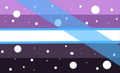Alternate Speckleblurmasculine gender flag made by Fandom user 2ofSpadesssss[2]