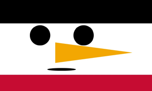 Snowman guy as a flag .jpg