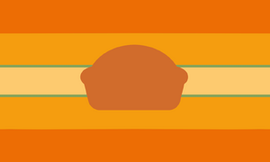 Pumpkinpiegender flag