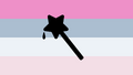 Sadwandgender flag by Fandom user SpaceFlower19