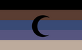 Alternate Moongender Flag by LGBTQIA+ Wiki user Theluminary0[3]