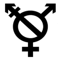 Alternate transgender symbol, designed by Rumpus Parable.