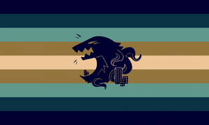 Hulkingbeastgender flag