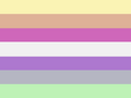Alternate Roundgender Flag by Fandom user HelenDaMelon[1]