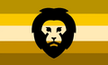 Alternate Liongender Flag by Reddit user Creative-Benefit-578[5]