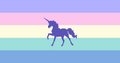 Alternate Unicorngender Flag by Tumblr user xenogender[4]
