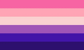 Alternate transfeminine flag by X/Twitter user seraphlags[29]