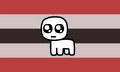 Alternate Tbhgender Flag for "evil" autism by Tumblr user purplequay[1]