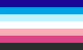 Transfeminine trans man flag[6]