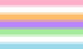 Alternate Genderfuzz Flag by Tumblr user datmoki[1]