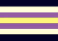 Alternate nonbinary flag proposed by transrants