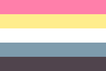 Alternate Pangender Flag By Fandom User Peppercrumble