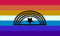 Fifth alternate xenogender flag by Tumblr user flagnwords[14]