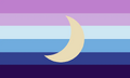 Alternate Moongender Flag by Reddir user beesflags[9]