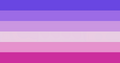 Alternate transfeminine flag by Tumblr user estrogenism[27]