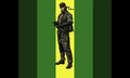 Alternate Snakegender Flag (Pictures Naked Snake from Metal Gear) by Fandom user Lovely Knight[13][14]